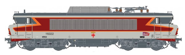 LS Models 10489 - French Electric Locomotive series BB 15022 of the SNCF